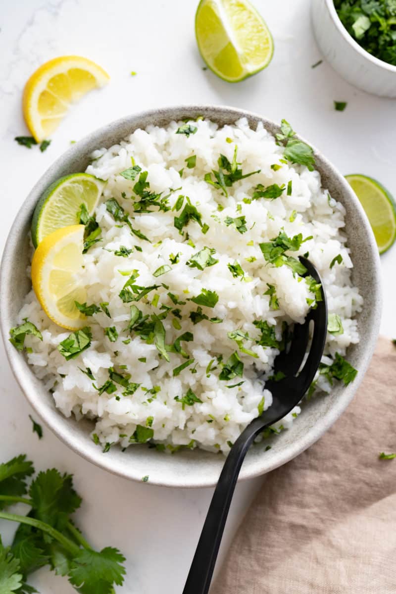 Cilantro Lime Rice Recipe - My Forking Life