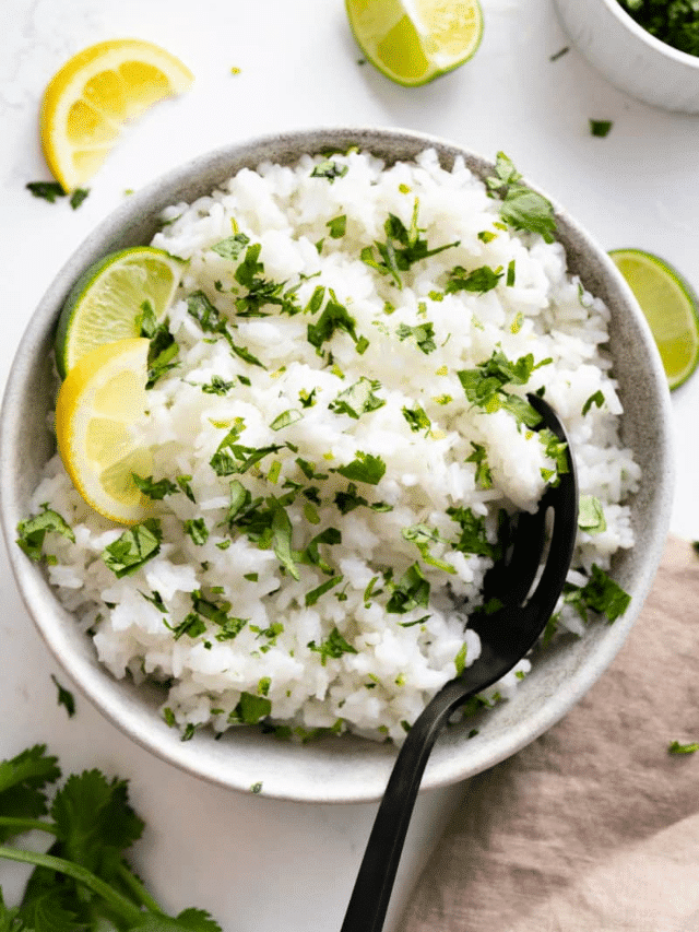 Cilantro Lime Rice