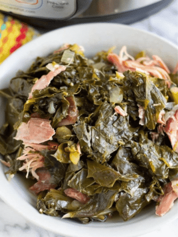 Pressure Cooker Collard Greens
