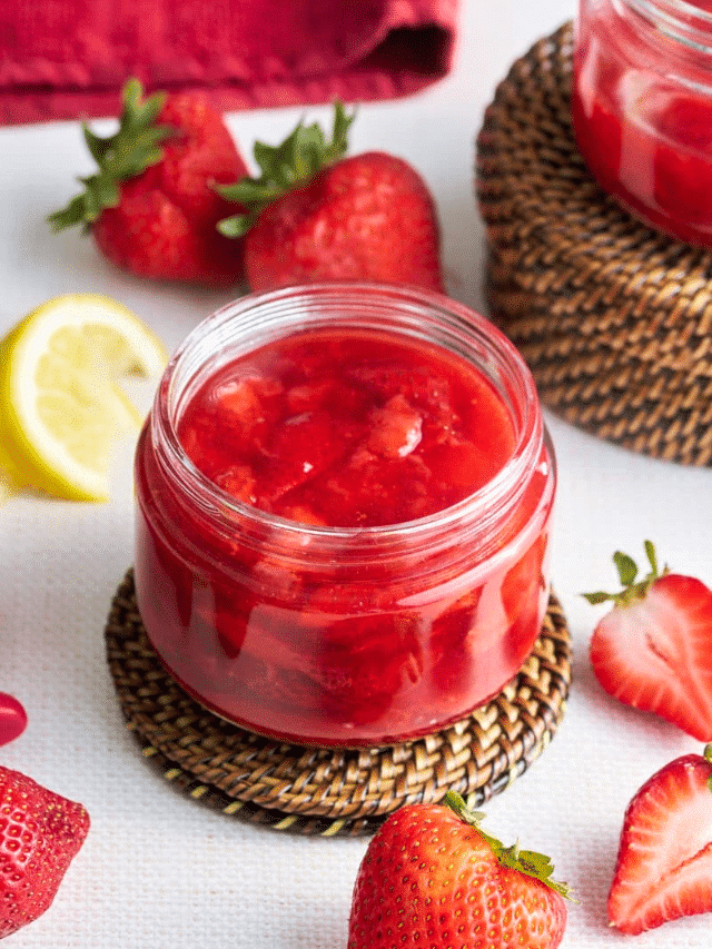 Simple Strawberry Compote