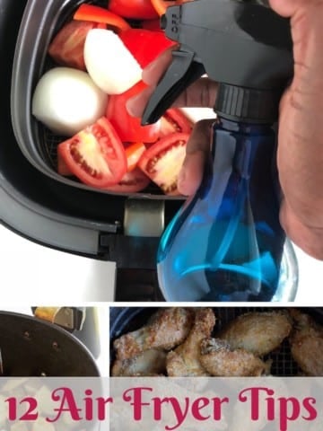 air fryer tips collage