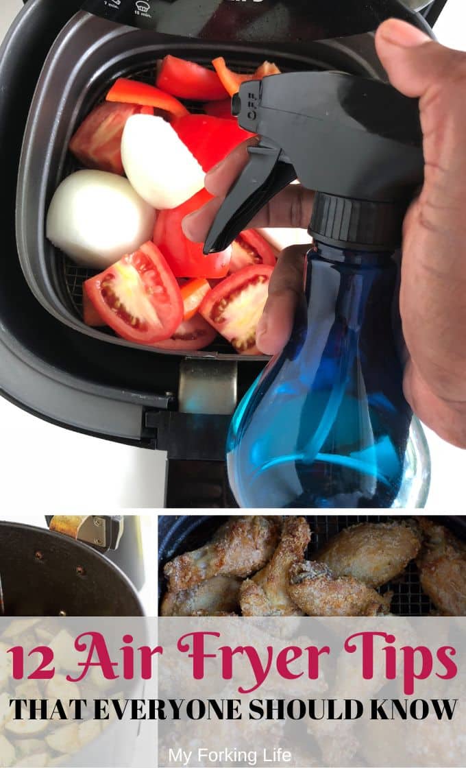 air fryer tips collage
