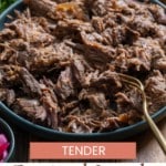 pinterest pin for braised lamb
