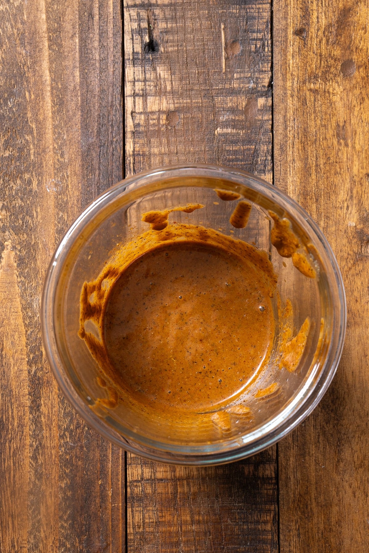 Blended marinade for Peruvian chicken.